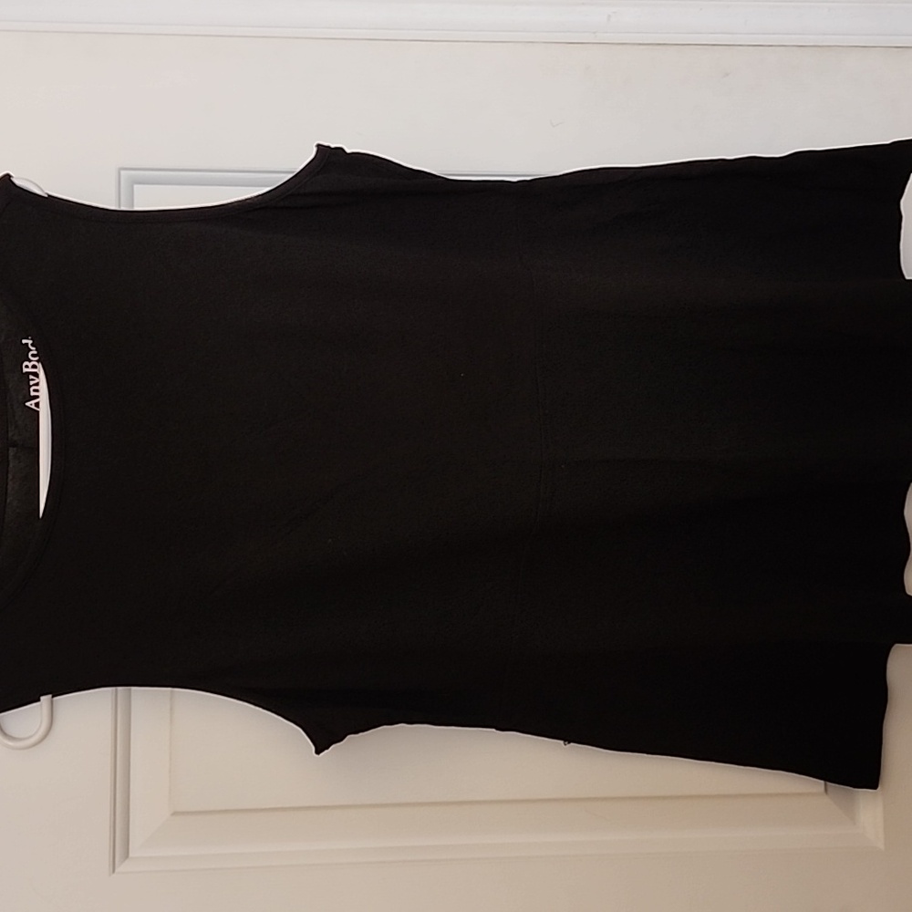 AnyBody Swing Sleeveless Peplum Top